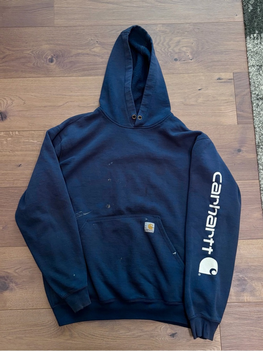 Carhartt Navy Blue Hoodie